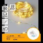 Aigostar - LED гирлянда 50xLED/3xAA 5, 3m топла бяла (AI2885)