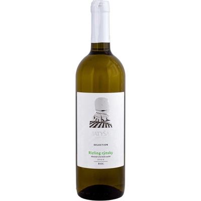 Matyšák Selection Rizling Rýnsky Biele Suché D.S.C. 12,5% 0,75 l (čistá fľaša)