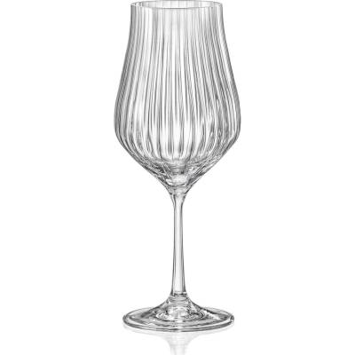 Crystalex Poháre na víno TULIPA OPTIC 6 x 350 ml