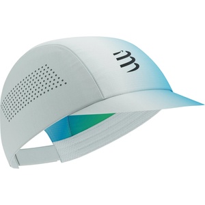 Compressport Шапка с козирка Compressport Pro Racing Cap - Star White / Blue / Green - размер One Size (904-3199-0411)