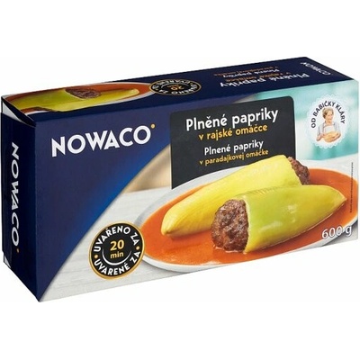 Plněné papriky v rajské omáčce Nowaco 600 g – Zbozi.Blesk.cz