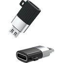 XO NB149-C USB-C - microUSB čierny