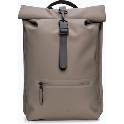 RAINS Градска раница Rains Rucksack Rolltop Cinder