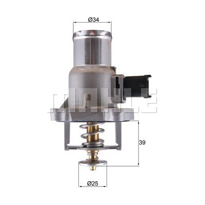 Termostat, chladivo MAHLE TM 55 105