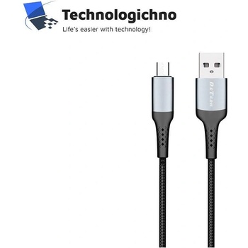 Image 1 of DeTech Кабел DeTech DE-43m2 Micro USB 2m Black (40259)