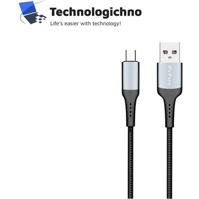 DeTech Кабел DeTech DE-43m2 Micro USB 2m Black (40259)