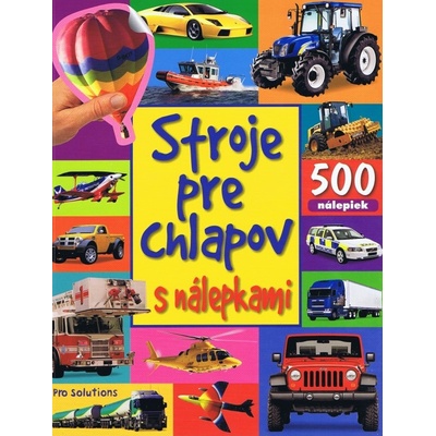 Stroje pre chlapov s nálepkami