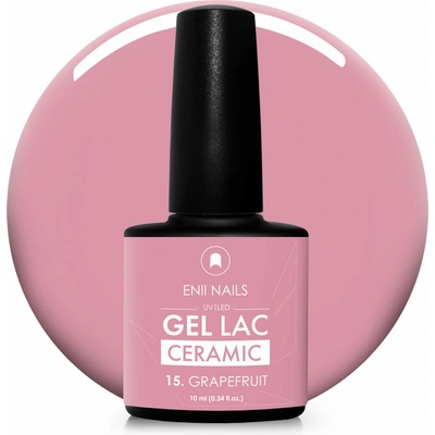 Enii Nails Gel lak Ceramic 15 Grapefruit 10 ml