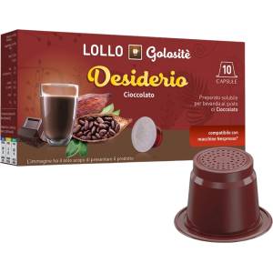 Lollo Caffé Шоколадови капсули за NESPRESSO® 10 бр