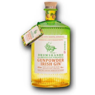 Drumshanbo Gunpowder Irish Gin with Brazilian Pineapple 43% 0,7 l (holá láhev)