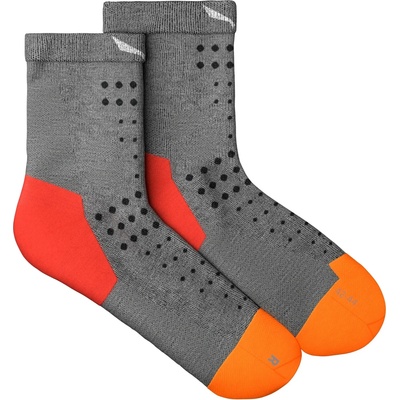 Salewa Мъжки туристически чорапи Salewa Pedroc Merino QRT Sock Walking socks - Light Grey Melange - размер 45-47 (EU) (201-7966-0113)