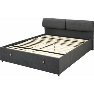 Sconto Calvi s roštom tmavosivá