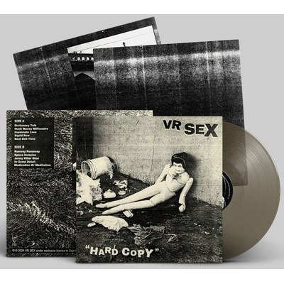 VR Sex - Hard Copy (Limited Edition) (Transparent Black Coloured) LP