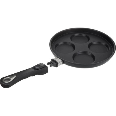 AMT titanový lívanečník 4 oka s odnímatnou rukojetí 26 cm