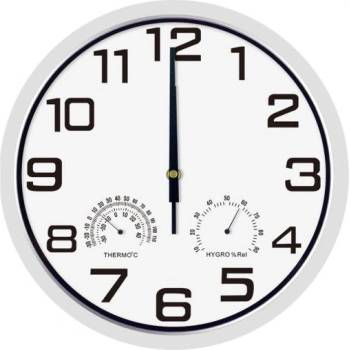 Too CL-3170-W Universal-3 стенен часовник 34, 5cm (TOO CL-3170-W)