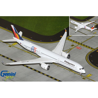 Gemini A3501041 Philippines Philippine Airlines "2000s" Colors, "85th Anniversary" sticker, flaps down 1:400