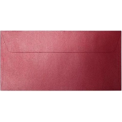 Obálky DL Pearl červené 120g, 10ks, Galeria Papieru