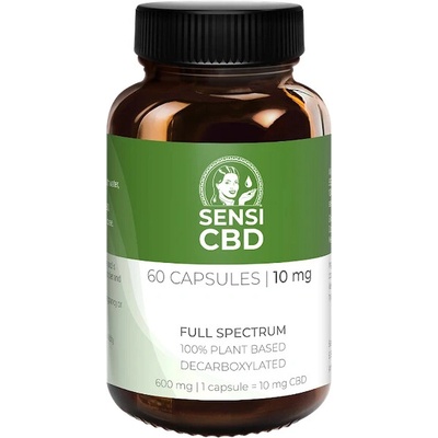 Sensi Seeds CBD olej kapsule 10 mg 60 ks