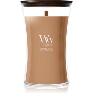 WoodWick Hazelnut Roast ароматна свещ с дървен фитил 610 гр