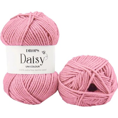 Drops Daisy uni 30 plátek růže