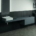 Ideal Standard Atelier Conca стенен шкаф за монтаж на стена, 1 чекмедже, 100 см, антрацит мат (T3988Y2)