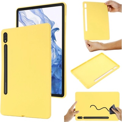 Vsetkonamobil 108859 RUBBER Ochranný kryt pre Samsung Galaxy Tab S9 žltý