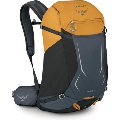 Osprey Туристическа раница Osprey Hikelite 32 Walking backpack - Tungsten / Yellow - размер One Size (504-0874-0411)