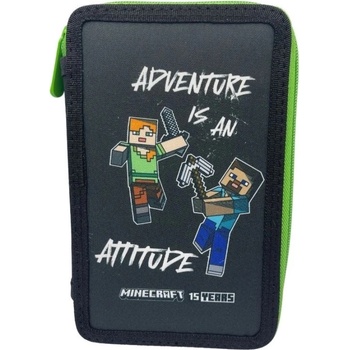 Graffiti Ученически несесер с пособия Graffiti Minecraft - Adventure, с 1 цип (246011837)