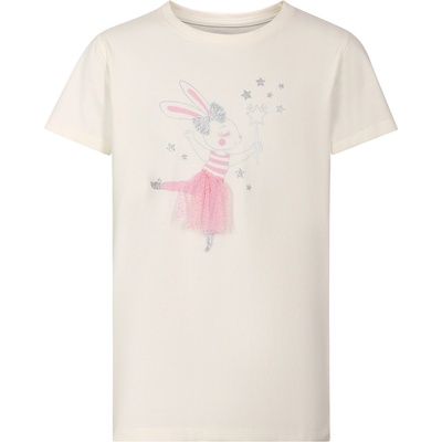 NAX Детска памучна тениска nax NAX WERVO крем NAX | Bezhov | Момчешки | 92-98