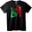 NOONEBRAND Тениска Бик и Мечка Пазар - XS, Black