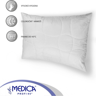 Áčko vankúš Medica Profi 70x90