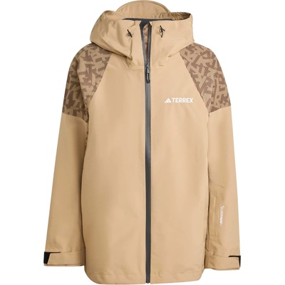 adidas Terrex Мъжко ски яке Adidas terrex Terrex Xperior Hybrid Primeknit CP+ Jacket Ski jacket - Cardboard - размер L (004-6925-0114)
