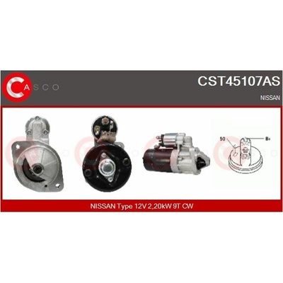 Štartér CASCO Brand New HQ CST45107AS