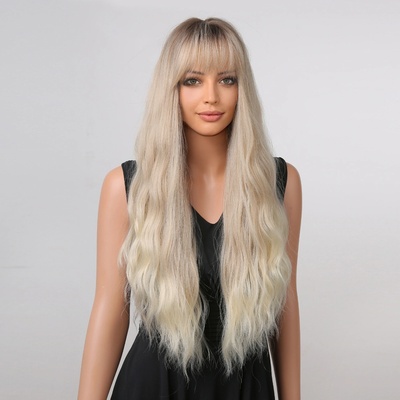 Amanda dlhá parochňa perleťová blond