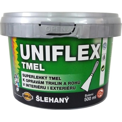 BARVY A LAKY HOSTIVAŘ Uniflex, šlehaný tmel, 500g – Zboží Mobilmania