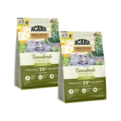 ACANA Grasslands Cat 2 x 1,8 kg