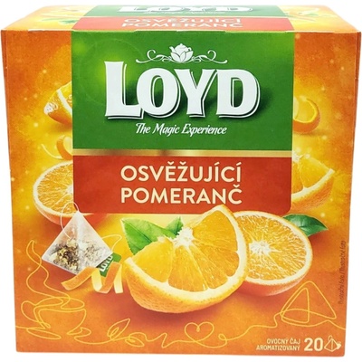 Loyd ovocný čaj aromatizovaný s príchuťou pomaranča 20 x 2,2 g