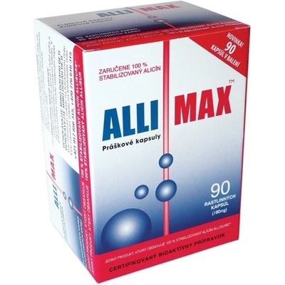 AlliMax maximálna sila cesnaku 90 kapsúl
