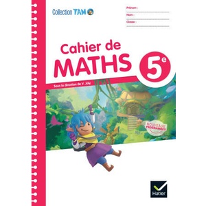 TAM Maths 5e - Ed. 2026 - Cahier élève (2026)