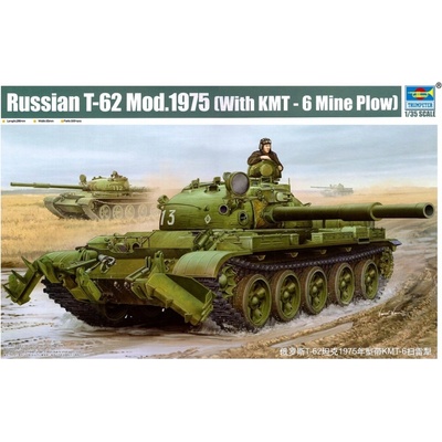 Trumpeter T-62 model 1975 Mod.1960+KTD2 1:35