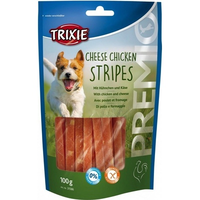Trixie Premio CHICKEN CHEESE STRIPES - kuřecí pásky se sýrem 100 g
