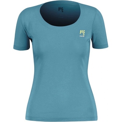 KARPOS W Loma Cotton T-Shirt Delphinium