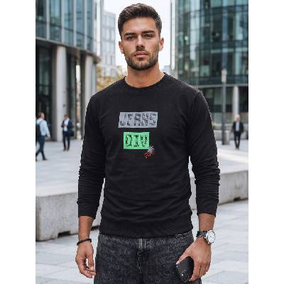 mikina bez kapuce Dstreet BX5375 Černá