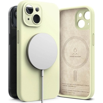 Image 1 of Ringke Magsafe Калъф за iPhone 15, Ringke Silicone Magnetic Case, Зелен (8809919309356)