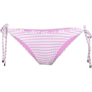 Seafolly Дамско бикини долнище Seafolly Women's Sorrentostripe Tie Side Rio Bikini bottom - Parfait Pink - размер 42 (EU) (150-2923-0216)
