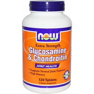 Now Foods Glukosamin a Chondroitin Extra Strength 120 tabliet