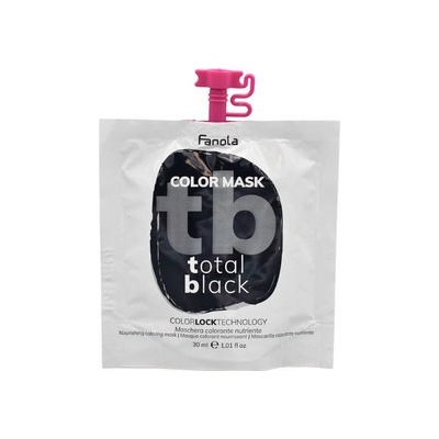 Fanola Color Mask barevné masky Total Black černá 30 ml