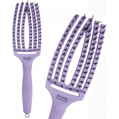 Olivia Garden Finger Brush Combo Pastel pastelové kefy na vlasy Medium fialová