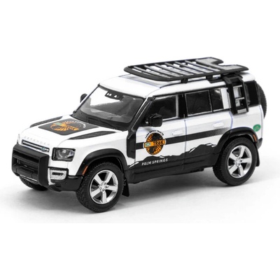 Land Rover Defender 110 bílá TARMAC Models 1:64