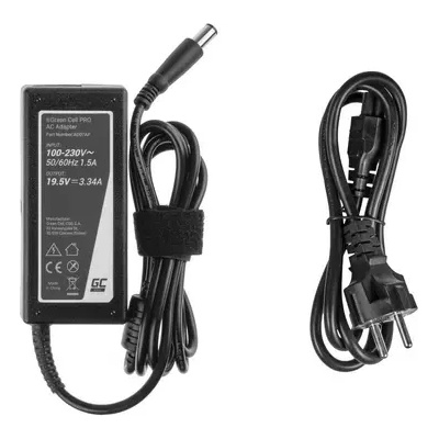 Green Cell GREEN CELL, AC Adapter за DELL PRO Charger - AC Adapter 19.5V 3.34A 65W (GC-AD07AP-DELL-19.5V)